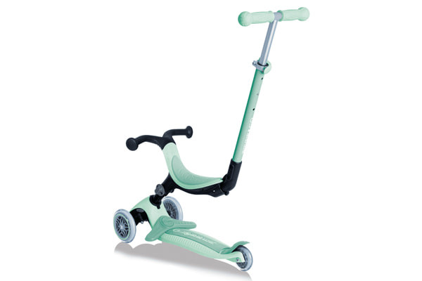 Duwstang en voetensteunen zijn afneembaar