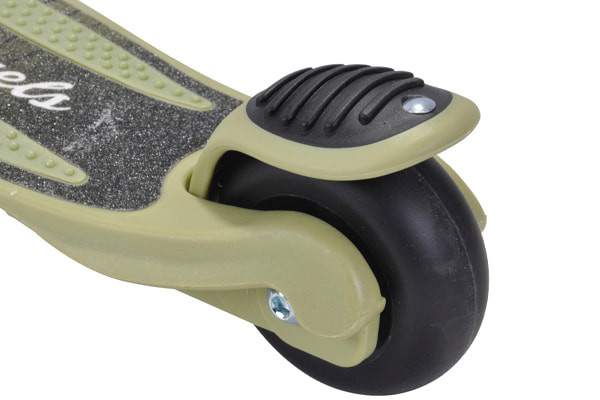 Voetrem op achterwiel