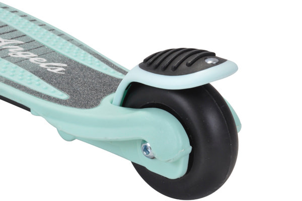 Voetrem op achterwiel