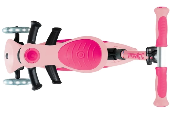 Duwstang en voetensteunen zijn afneembaar