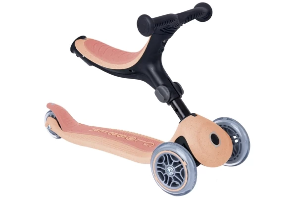 Stand 2, als loopfiets