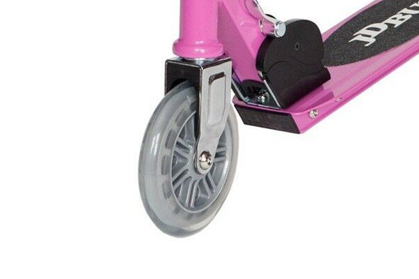 120 mm voorwiel, 100 mm achterwiel