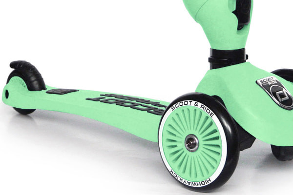 Voetrem op achterwiel