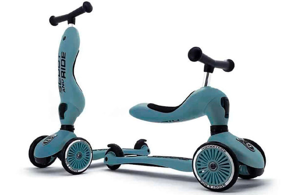 2in1 loopfiets en step