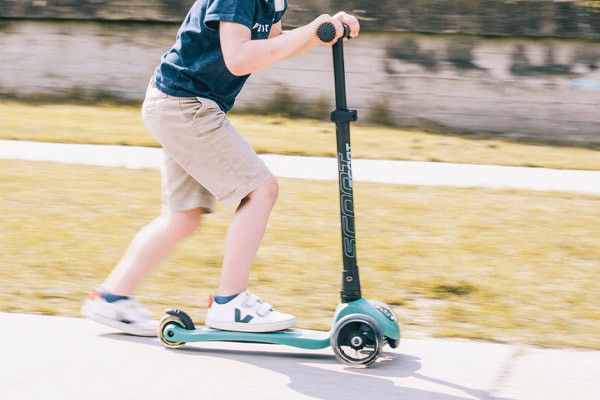 Stabiel door de 3 wielen