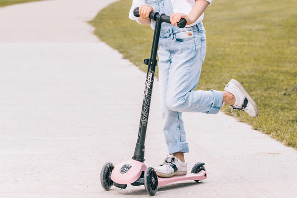 Stabiel door de 3 wielen