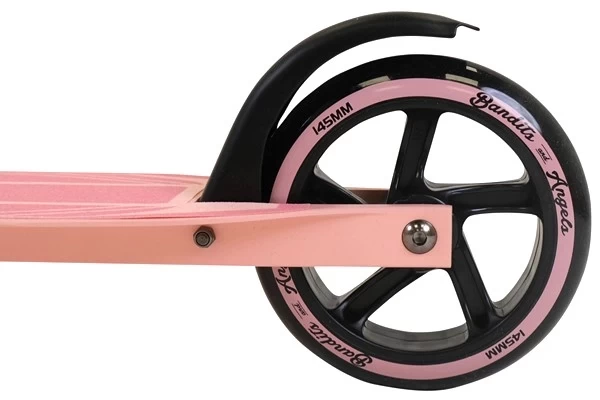 Voetrem op achterwiel