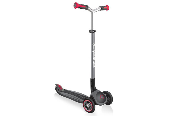 Globber kinderstep Master zwart/rood