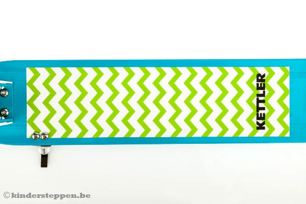 Kleurrijke voetenplank.