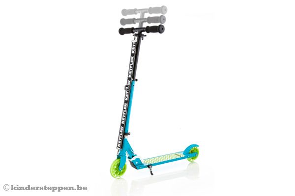 In hoogte verstelbaar stuur.