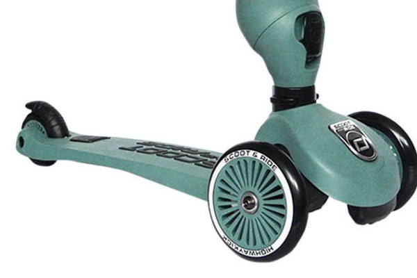 Voetrem op achterwiel