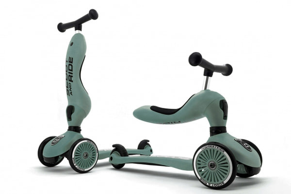 2in1 loopfiets en step 