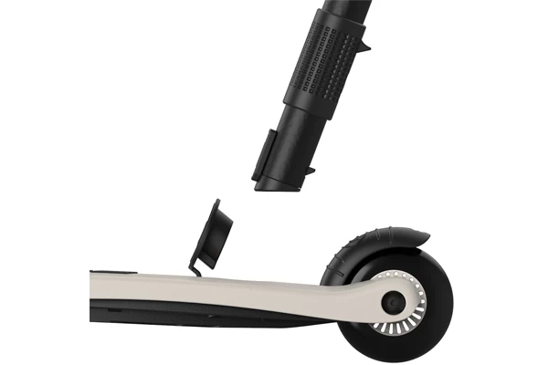 Klik de duwstang eenvoudig vast