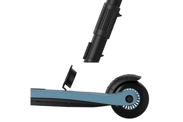 Klik de duwstang eenvoudig vast