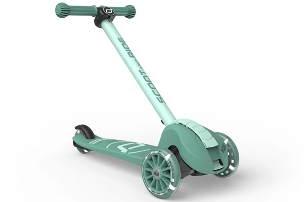 Klap de step eenvoudig in