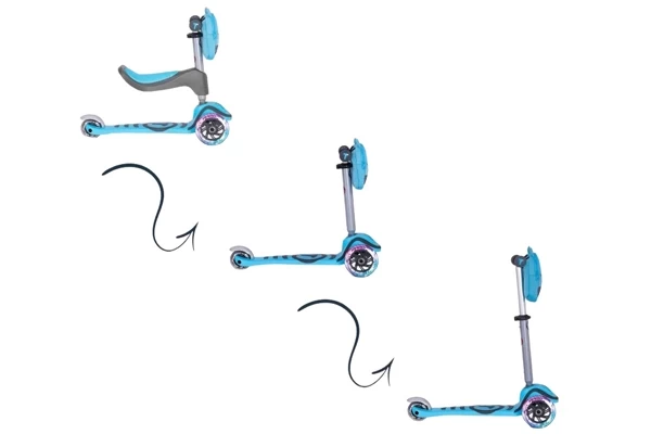 Van loopfiets naar step