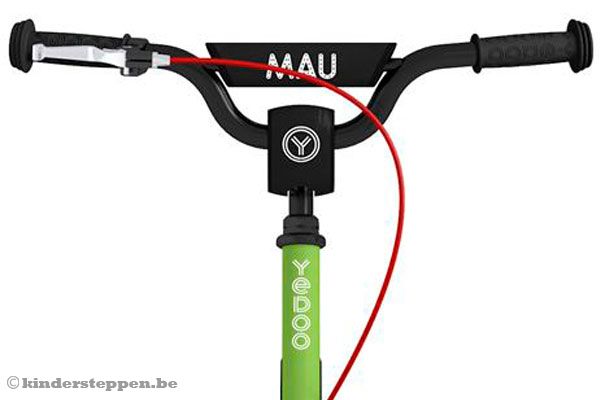 Met een in hoogte verstelbaar stuur (69 - 78 cm).