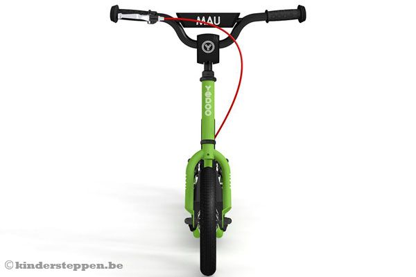 Met luchtbanden van hoogwaardige kwaliteit.