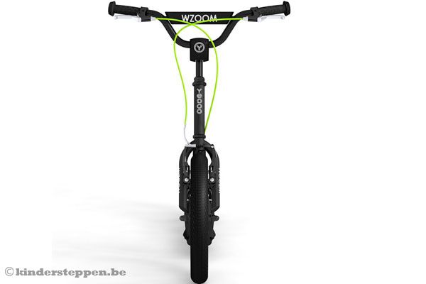 Inclusief handrem voor beide wielen.