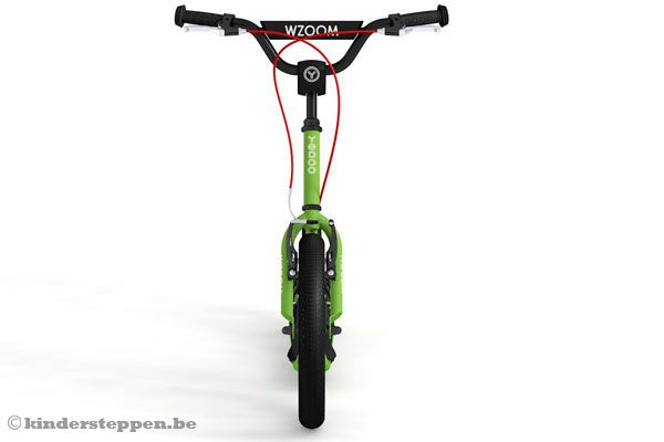 Inclusief handrem voor beide wielen.