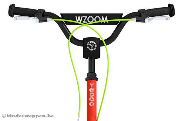 Met een in hoogte verstelbaar stuur (80 - 92 cm)