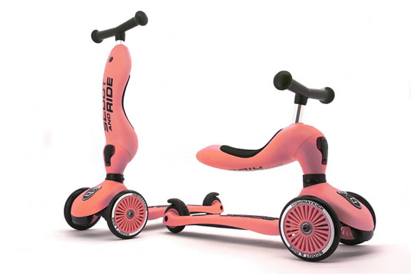 2in1 loopfiets en step 