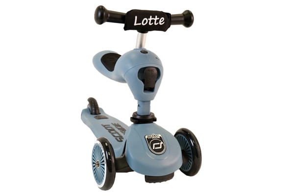 Stand 1: een loopfiets